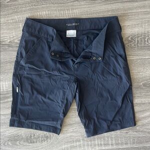 Columbia Women’s Dark Blue Athletic Shorts OMNI Shield